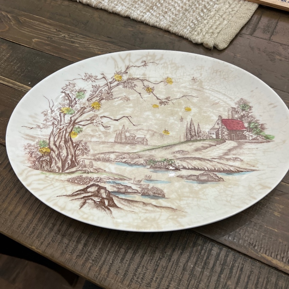 Vintage platter